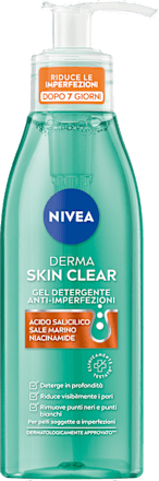 Gel detergente anti-imperfezioni DERMA SKIN CLEAR NIVEA