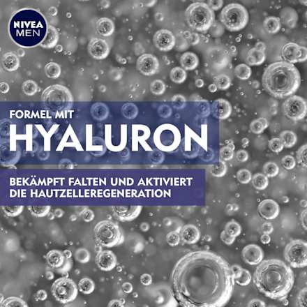 Anti Aging Gesichtscreme Hyaluron Hydro-Gel NIVEA MEN
