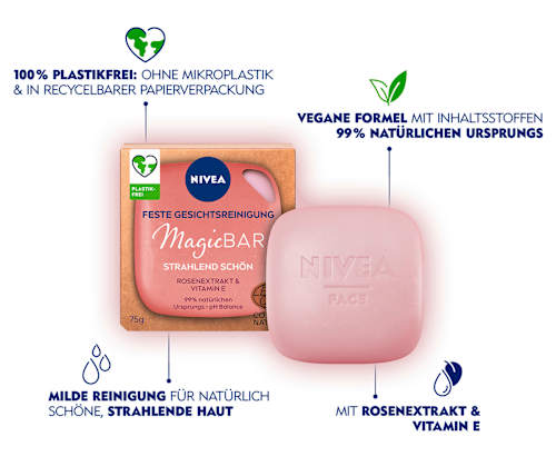 MagicBar Feste Gesichtsreinigung Strahlend Schön NIVEA