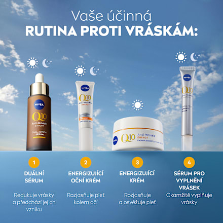 Q10 Energy oční krém proti vráskám NIVEA