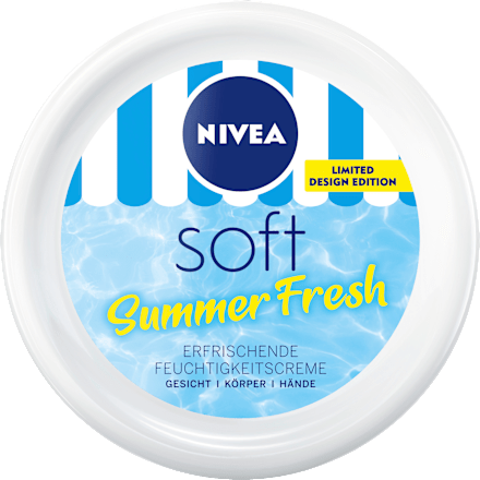 Pflegecreme Soft im Tiegel Summer Fresh NIVEA