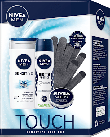 Geschenkset Touch mit Handschuhen NIVEA MEN