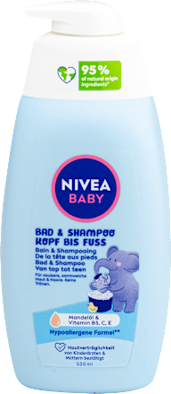 Baby Bad & Shampoo Kopf bis Fuß NIVEA BABY