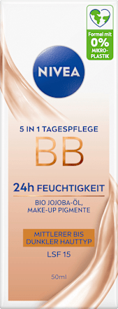 BB Creme Essentials 5in1 mittlerer bis dunkler Hauttyp, LSF 15 NIVEA