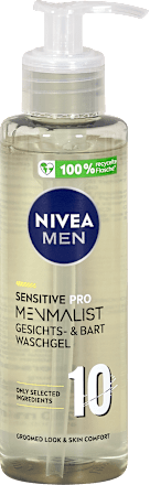 Sensitive Pro Menmalist Gesichts- & Bart Waschgel NIVEA MEN
