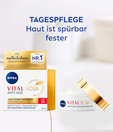 Anti Age Gesichtscreme Vital Soja LSF 30 NIVEA