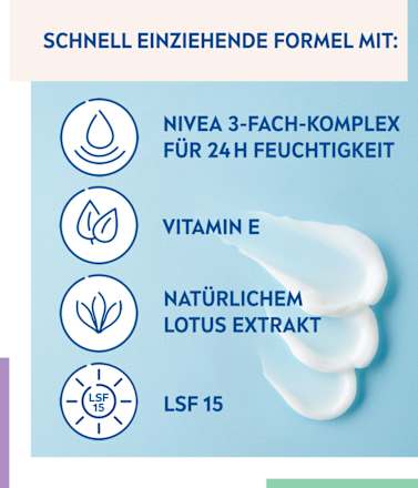 Gesichtscreme Erfirischend LSF 15 NIVEA