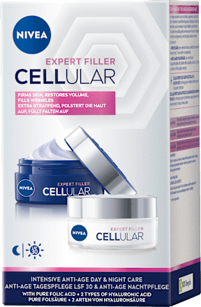 Gesichtspflegeset Tag & Nacht Cellular Expert Filler 2tlg NIVEA