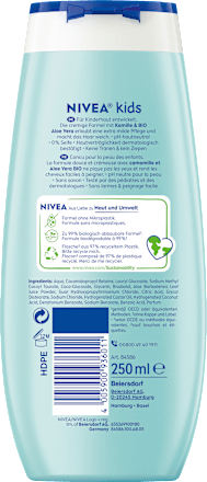 Kinder Duschgel & Shampoo & Spülung  3in1 Apfelduft NIVEA