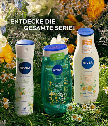 Pflegedusche Miracle Garden Freesien & Grüner Tee Duft NIVEA