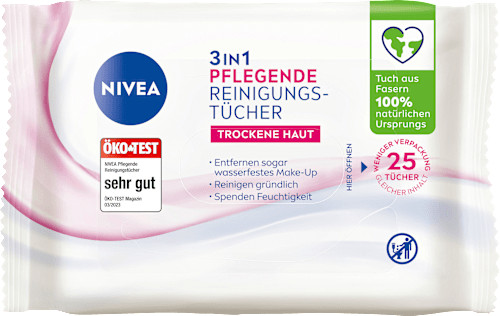 Abschminktücher 3in1 Pflegend NIVEA