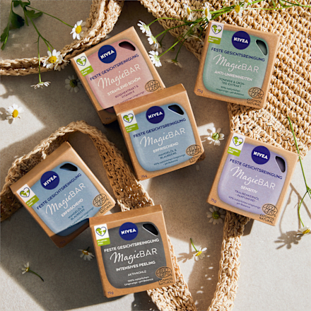 Feste Gesichtsreinigung strahlend schön NIVEA