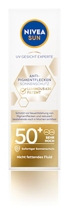 Sonnenfluid Gesicht Anti Pigmentflecken LSF 50+ NIVEA SUN