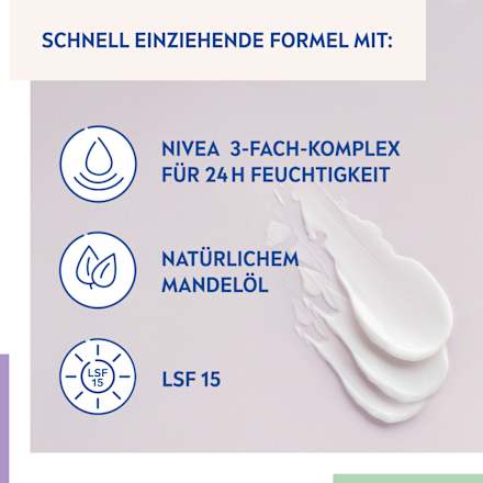 Gesichtscreme Essentials trockene Haut LSF 15 NIVEA