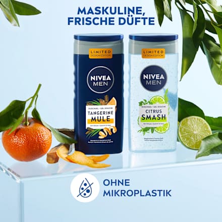 Duschgel Tangerine Mule 3in1 mit Mandarine & Sandelholz Duft NIVEA MEN
