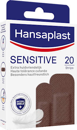 Pflaster Sensitive hautfarben dunkel Hansaplast