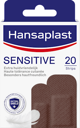 Pflaster Sensitive hautfarben dunkel Hansaplast