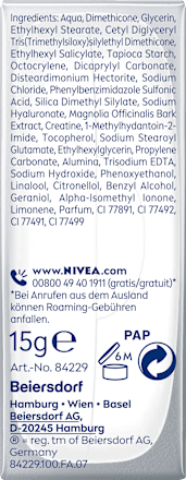 Gesichtsfluid getönt 3in1 Hyaluron Cellular Filler (Mittel) LSF 15 NIVEA