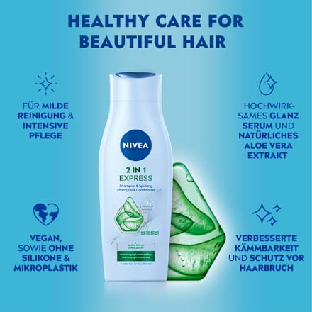 Shampoo & Conditioner 2in1 Express Pflege  NIVEA