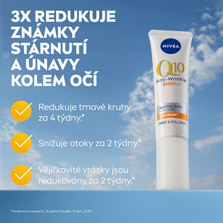 Q10 Energy oční krém proti vráskám NIVEA