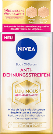 Körperöl Luminous Anti-Dehnungsstreifen NIVEA