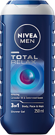 Gel doccia 3in1 Total Relax NIVEA MEN