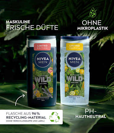 Duschgel Extreme Wild Fresh Citrus NIVEA MEN