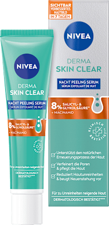 Peeling Serum Nacht Derma Skin Clear NIVEA