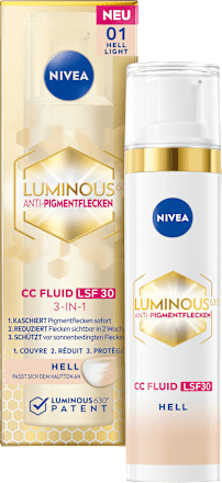 CC Creme Luminous 630 Getöntes Fluid Hell LSF 30 NIVEA