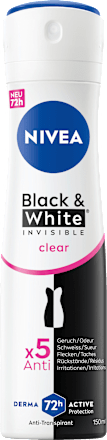 Antitranspirant Deospray Black and White Invisible NIVEA