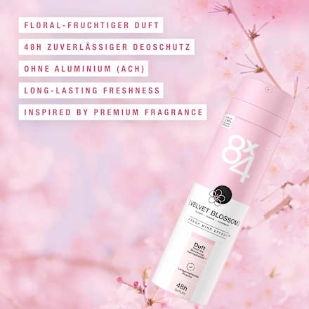 Deospray No.3 Velvet Blossom 8x4 women