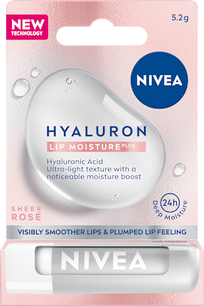 Balsam do ust Hyaluron Lip Moisture Plus Sheer Rose NIVEA