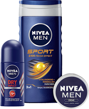 Geschenkset Sport Box 3tlg NIVEA MEN