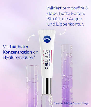 Augen- und Lippenpflege Cellular Expert Filler NIVEA