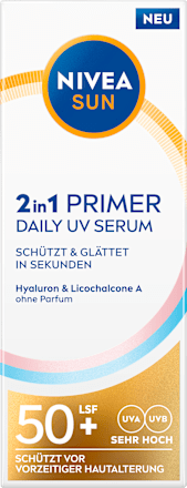 Sonnenfluid Gesicht Primer Serum LSF 50+ NIVEA SUN