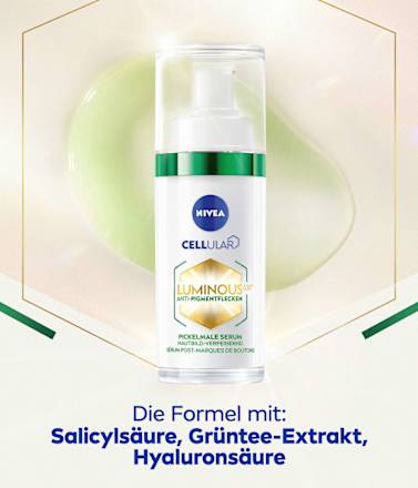 Serum Cellular Luminous 630 Anti Pigmentflecken + Pickelmale NIVEA
