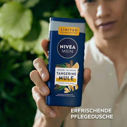 Duschgel Tangerine Mule 3in1 mit Mandarine & Sandelholz Duft NIVEA MEN