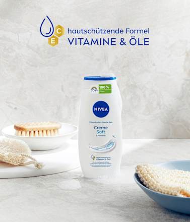 Pflegedusche Creme Soft und Mandelöl NIVEA