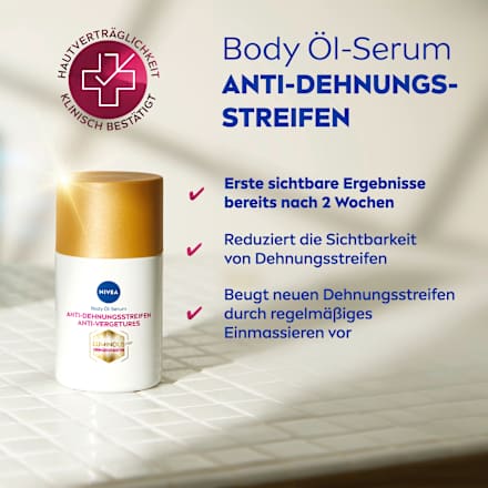 Körperöl Luminous Anti-Dehnungsstreifen NIVEA