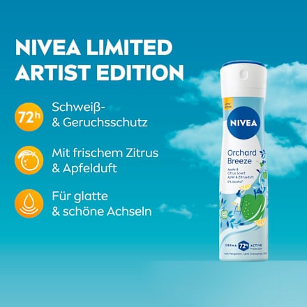 Antitranspirant Deospray Orchard Breeze NIVEA