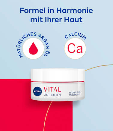 Anti Falten Gesichtscreme Vital LSF 15 NIVEA