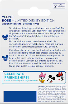 Lippenpflege Velvet Rose Disney Daisy Duck Labello
