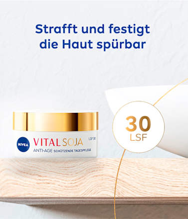 Anti Age Gesichtscreme Vital Soja LSF 30 NIVEA