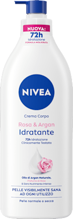Crema corpo Rosa&Argan Pump NIVEA