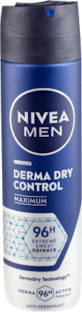 DERMA DRY CONTROL MAXIMUM 96H dezodorans NIVEA MEN