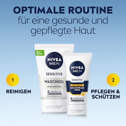 Gesichtscreme sensitive, LSF 15 NIVEA MEN