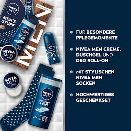 Geschenkset Mens Stuff 4tlg NIVEA MEN