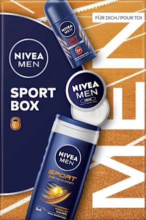 Geschenkset Sport Box 3tlg NIVEA MEN