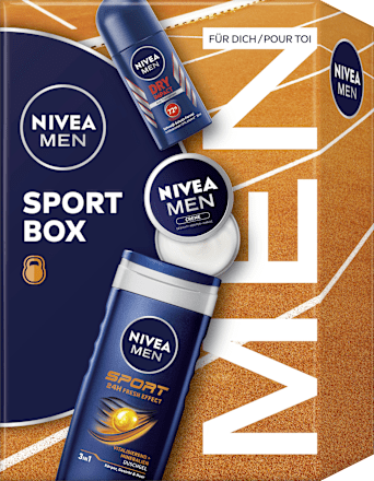 Geschenkset Sport Box 3tlg NIVEA MEN