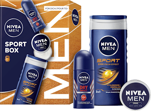 Geschenkset Sport Box 3tlg NIVEA MEN